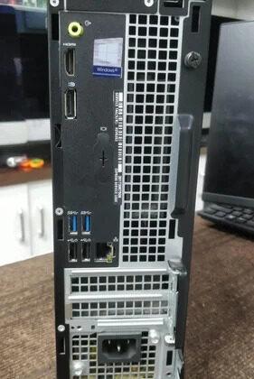 Dell Optiplex 3050 I5 7th Used Desktop Secondhand Refurbished Cpu, Screen Size: 18 Inch, Win 10