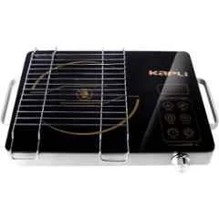 Kapli Premium 2500W Black Auto-off Infrared Cooktop with Touch Panel