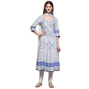 Women Floral Anarkali Suit Set