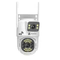 ApnaCam Superacam 4MP Dual Lens Smart Wi-Fi Camera with Auto Tracking & AI Human Detection Security Camera (1 Channel)