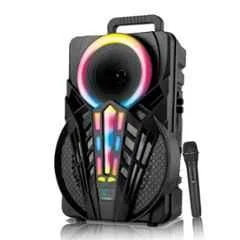 I Kall IK5200 Bluetooth Party Speaker, Powerful 50W Sound, Surrounding Sound, RGB Lighting, Multiple Connectivity