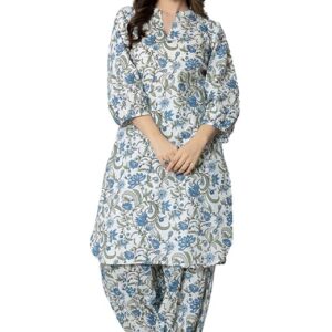 Women Kurta Set with Palazzo Pants