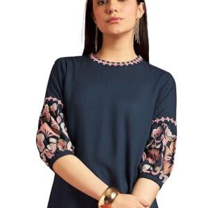 Women's Rayon Floral Regular Fit Top