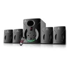 I Kall IK-404 4.1 Channel Black Home Theater with Remote Control