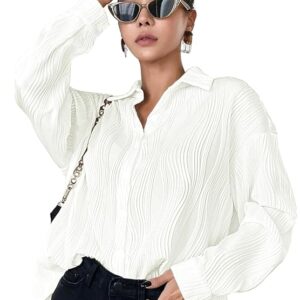 Leriya Fashion Oversized Shirt for Women | Shirt for Women Stylish Western | Long Shirt for Women