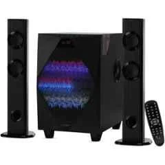 F&D 140W 2.1 Channel Black Bluetooth Soundbar, T300X