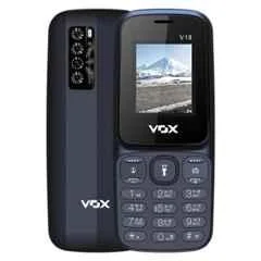 Vox V18 Feature Phone with Dual Sim (1.8 inch Display) (Blue)