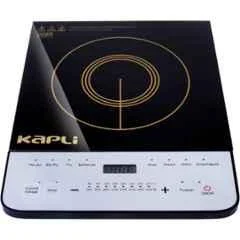 Kapli Crystal 2000W ABS Black Glass Top Induction Cooktop with Touch Panel