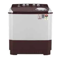 LG 10.5kg 5 Star Plastic Burgundy Semi Automatic Washing Machine, P105ASRAZ