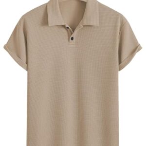 TAGDO® Premium Waffle Knit T-Shirt || Tshirt for Man || Mens Tshirt (2018)