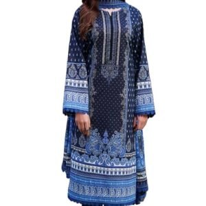 Women's Rayon Viscose Printed Straight Pakistani Suits for Women Kurta Set