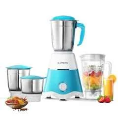 Longway Super Dlx ABS 750W White & Blue Mixer Grinder with 4 Jars, DSQW-78688193