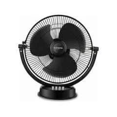 Longway Speedy 50W 3 Blade Black Ultra High Speed Anti-Dust Table Fan, Sweep: 300 mm