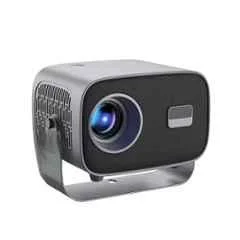Cybernautt PJ06 4800 Lumens Android Portable Projector FHD 1080p Native, 4K UHD Support, Bluetooth + Wi-Fi, Wireless Screen Mirroring, 180" Screen