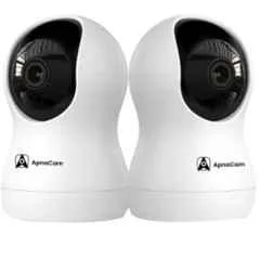 ApnaCam Z11 4MP Full HD 360 Smart Wi-Fi Camera with Motion Alert, 2-Way Talk & Night Vision Security Camera (1 Channel) (Pack 2 )
