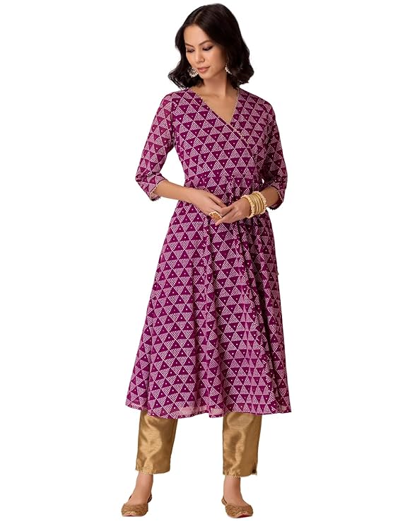 Women's Georgette Regular Fit Casual Kurta