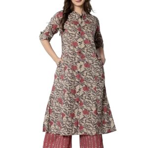 Women Kurta with Palazzo Pant Set