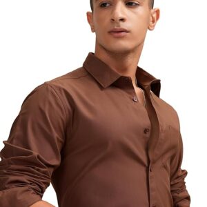 Men’s Slim Fit Formal Shirt | Solid Formal Shirt for Men | Comfortable Fabric | Stylish Design for Everyday Use & Office Wear