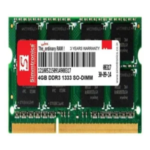 Simmtronics 4GB DDR3 1333MHz Laptop RAM