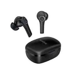 Fingers ANC-HopBeats Rich Black IPX4 TWS Earbuds with 22 hrs Playtime, 3 Sound Effects, Quad Mics with ANC & SNC