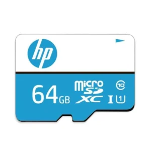 HP 64GB Blue C10 MicroSDXC Memory Card, HP-MSDCWAU1-64GB