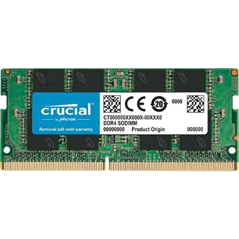 Crucial 8GB 3200MHz DDR4 Laptop RAM, CT8G4SFRA32A