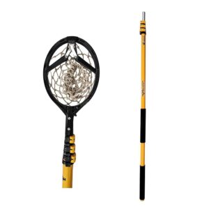 Hectare 18 Ft Telescopic Fruit Picker Pole | Lightweight Mango Picker Tool with Shockproof Handle | Fruit Harvester for Home & Farm